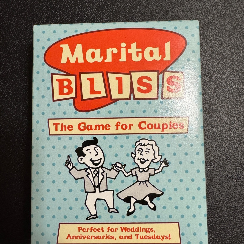 Couples Card Game - Light Blue